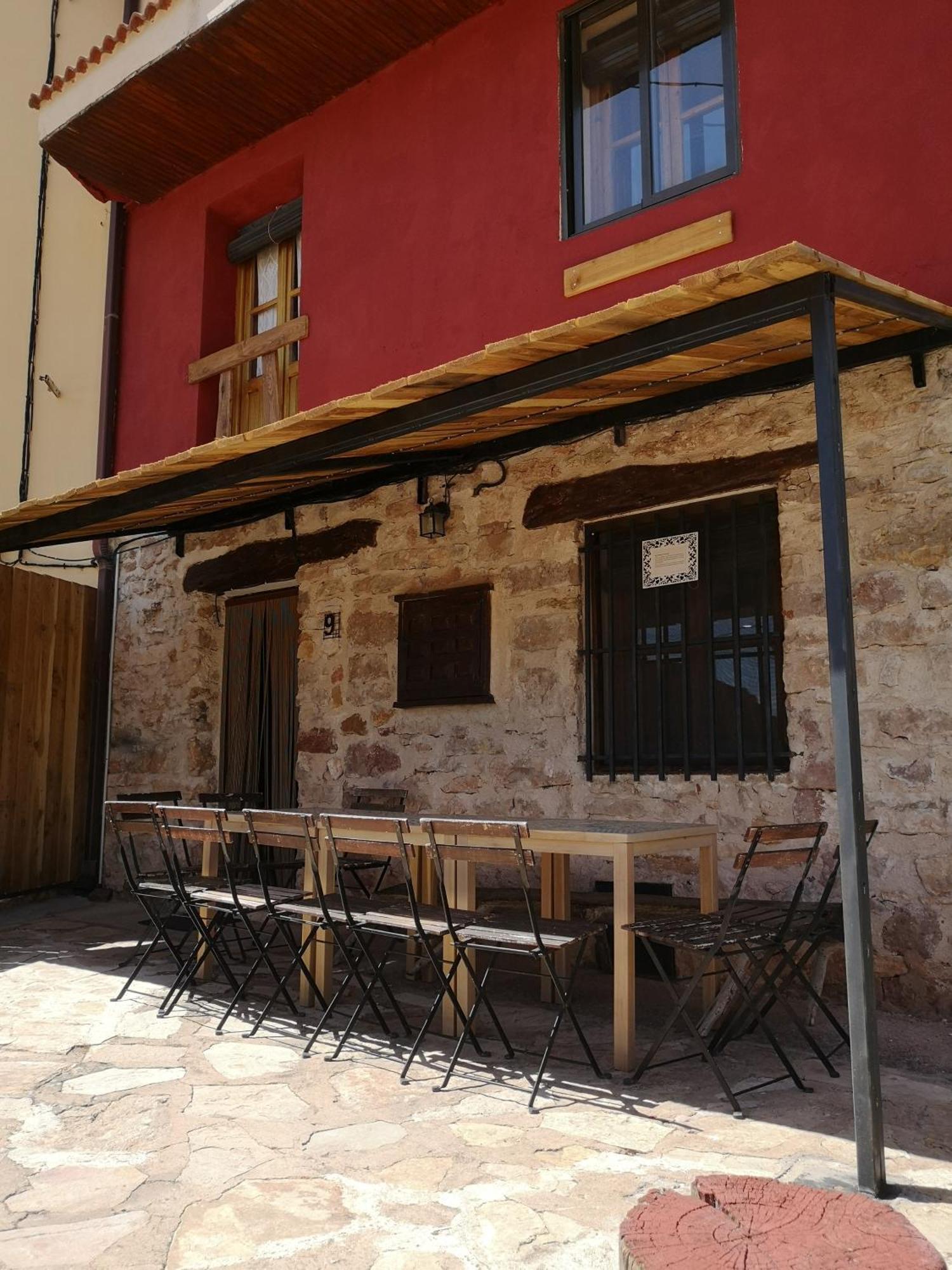 La Casa Roja Del Alto Tajo Apartment Ablanque Exterior photo